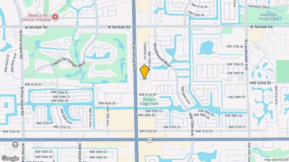 6301 Landings Terrace Map and Location Details