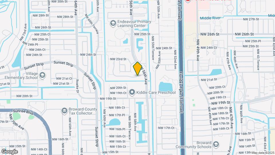 5710 NW 21st St Map and Location Details