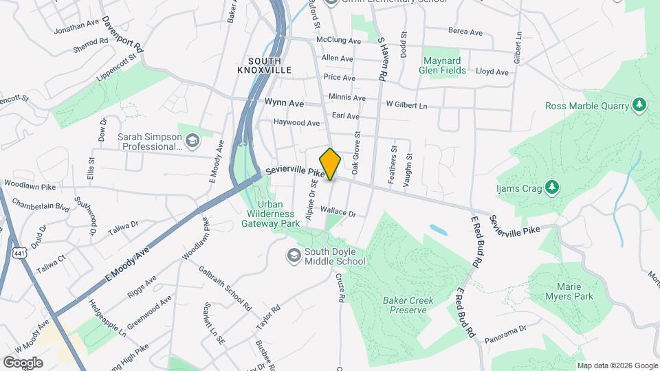 3615 Lancaster Dr Map and Location Details