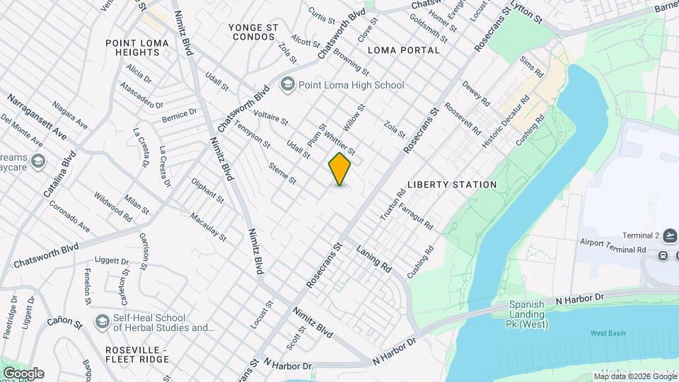 3121 Udall St Map and Location Details