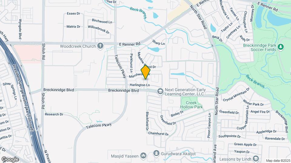 3103 Kingsbury Dr Map and Location Details