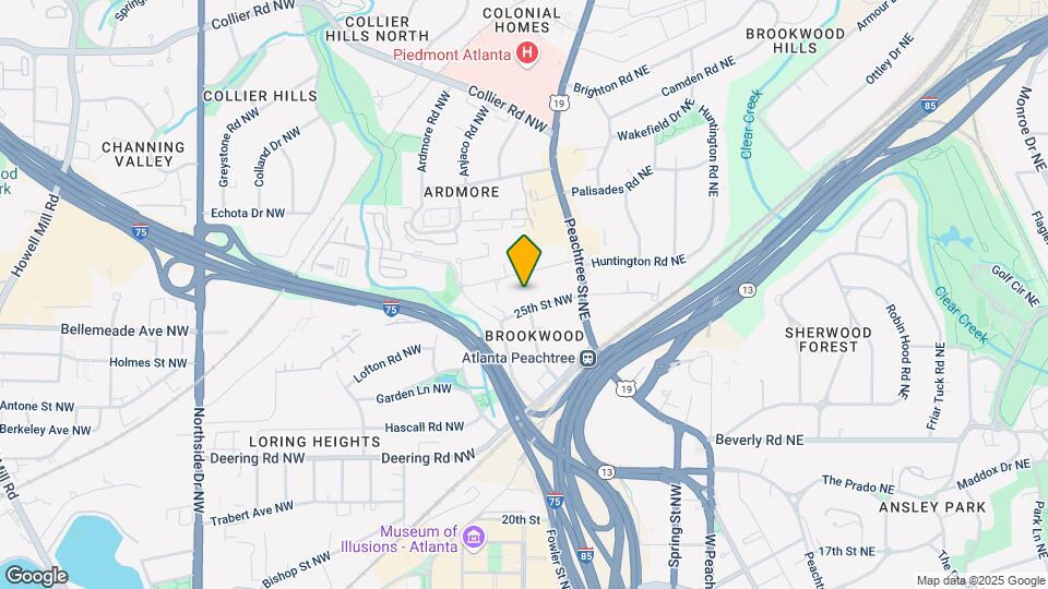 Furnished Studio Apts. (NTLY/WKLY/MTHLY) Map and Location Details