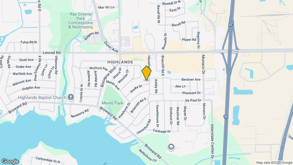 10536 Keuka Dr Map and Location Details