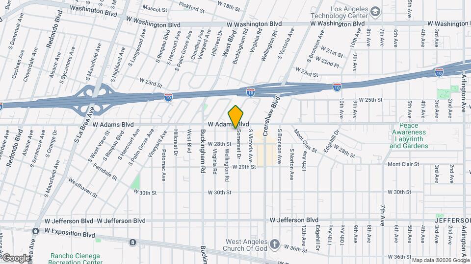 2615 Somerset Dr, Unit Bungalow Map and Location Details