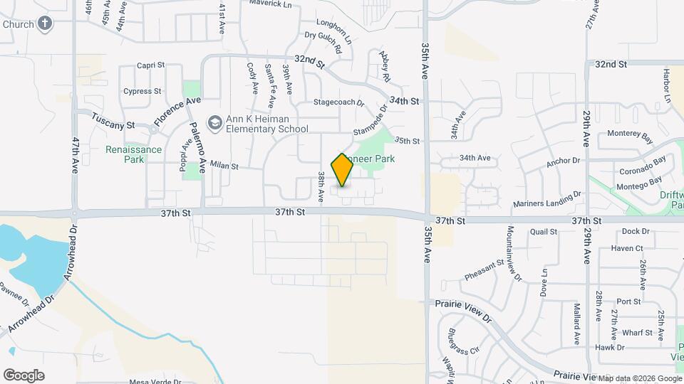 3752 Ponderosa Ct, Unit 3752 Ponderosa Ct #1 Map and Location Details