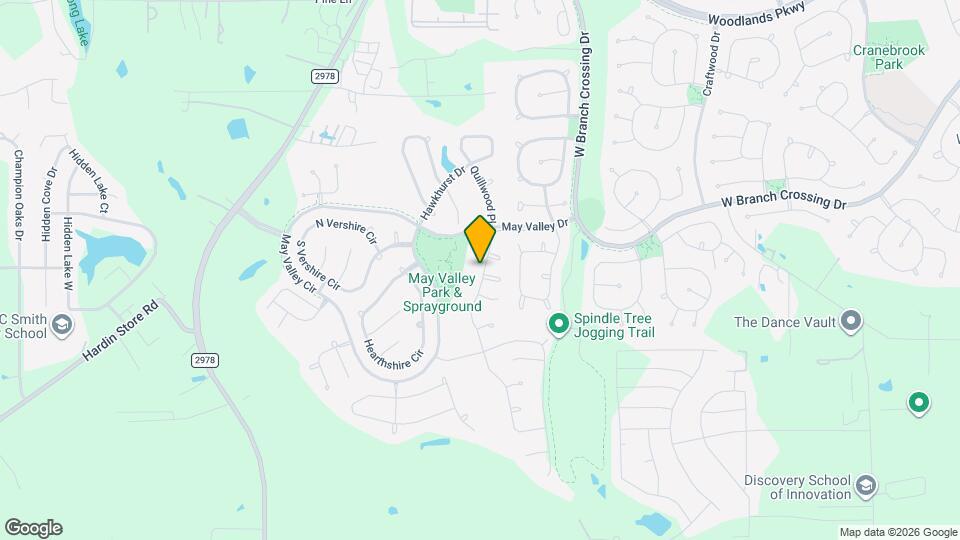 267 Bloomhill Pl Map and Location Details