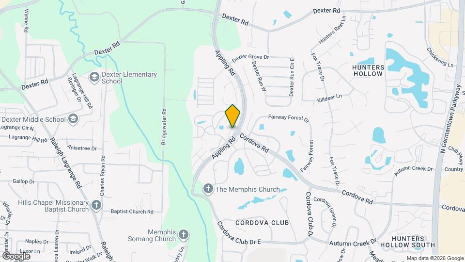 Appling Lakes Apartments Map and Location Details