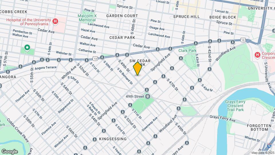 923 S 49th St Map and Location Details