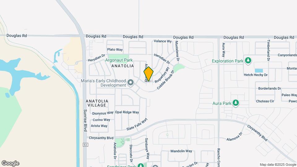 4141 Aragon Way Map and Location Details