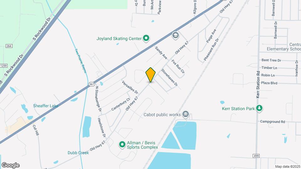 2309 S 1st St Map and Location Details