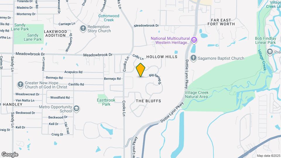2432 Big Spring Dr Map and Location Details