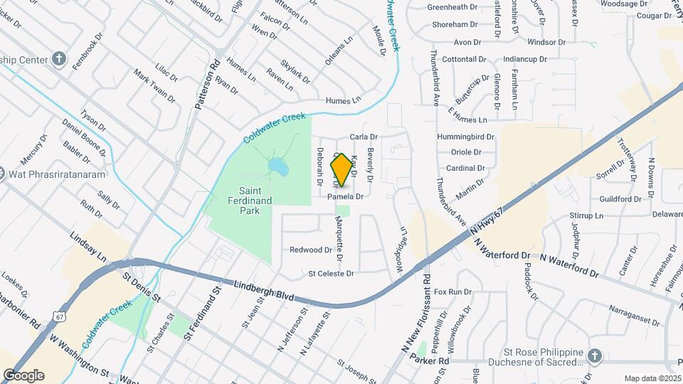 1215 Pamela Dr Map and Location Details