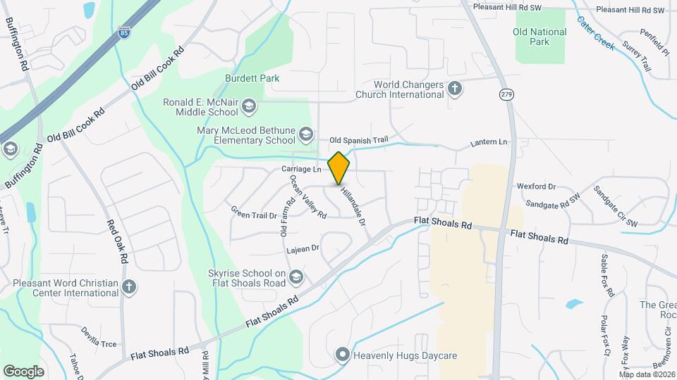 6033 Hillandale Dr, Unit 2315 Map and Location Details