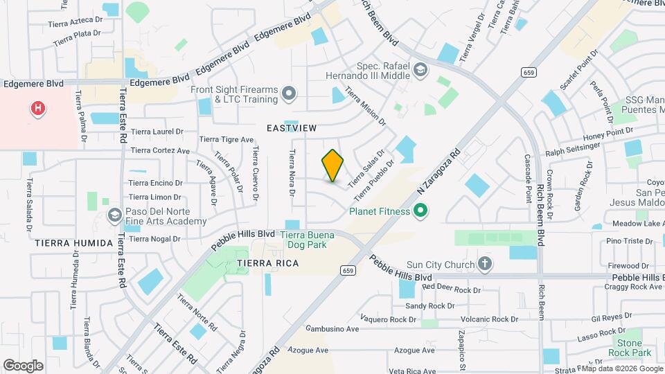 12732 Tierra Salas Dr Map and Location Details