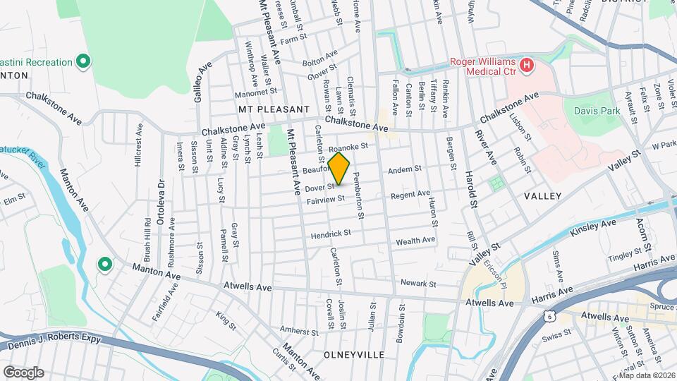 60 Dover St Map and Location Details