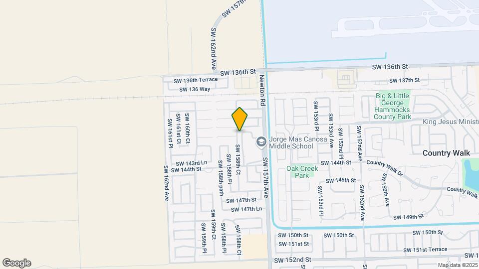 14123 SW 158th Ct Map and Location Details