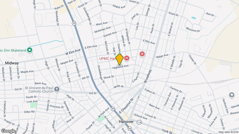 Evergreen Apartments Map and Location Details