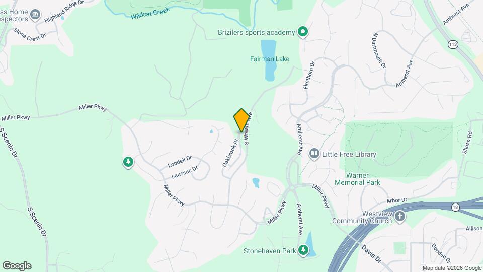 531 Oakbrook Pl Map and Location Details