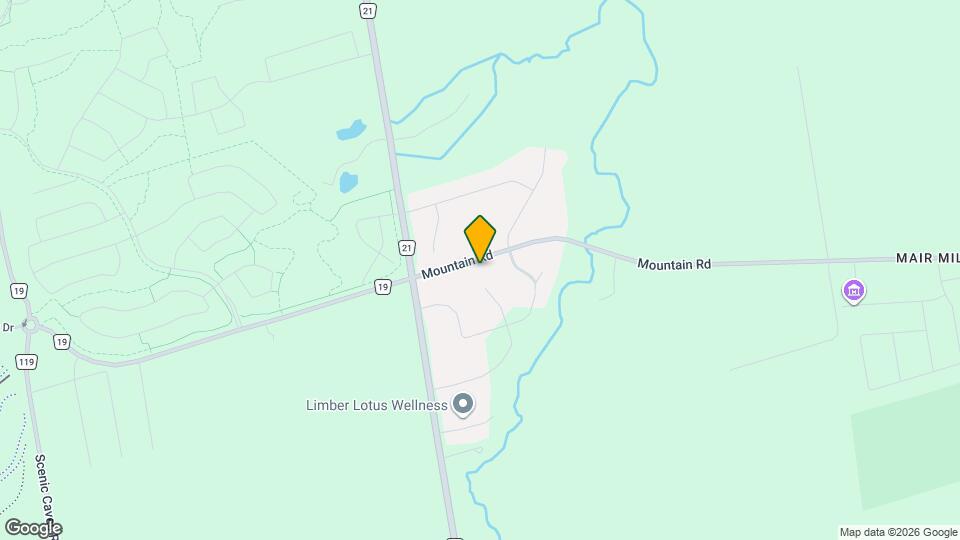 734 Mountain Rd Map and Location Details