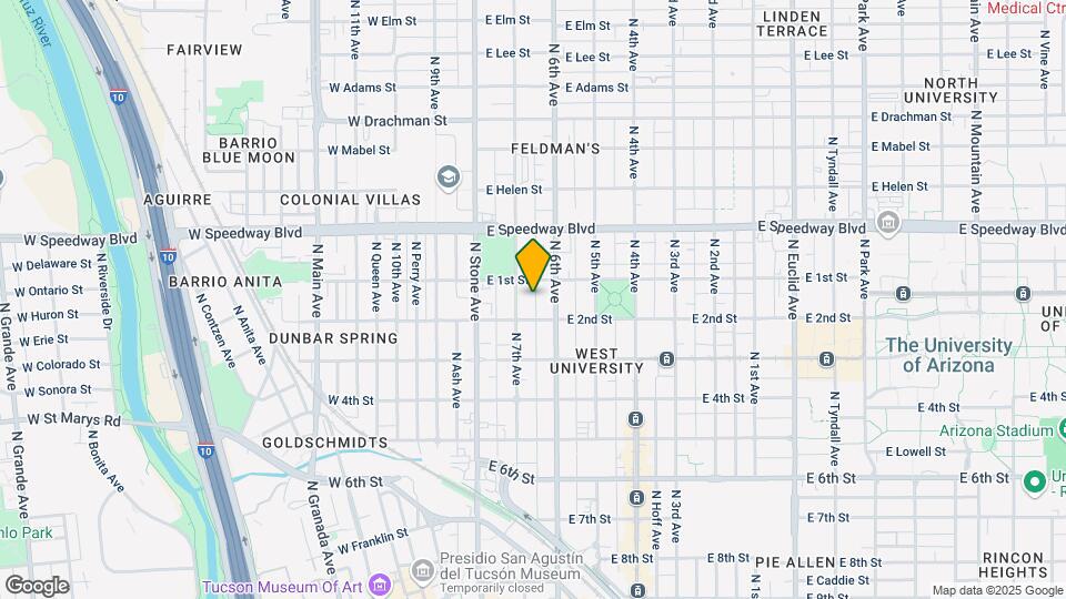 930 N 7th Ave Map and Location Details