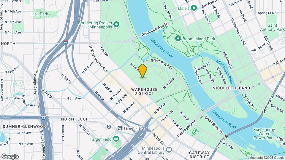 575 N 1st St Map and Location Details