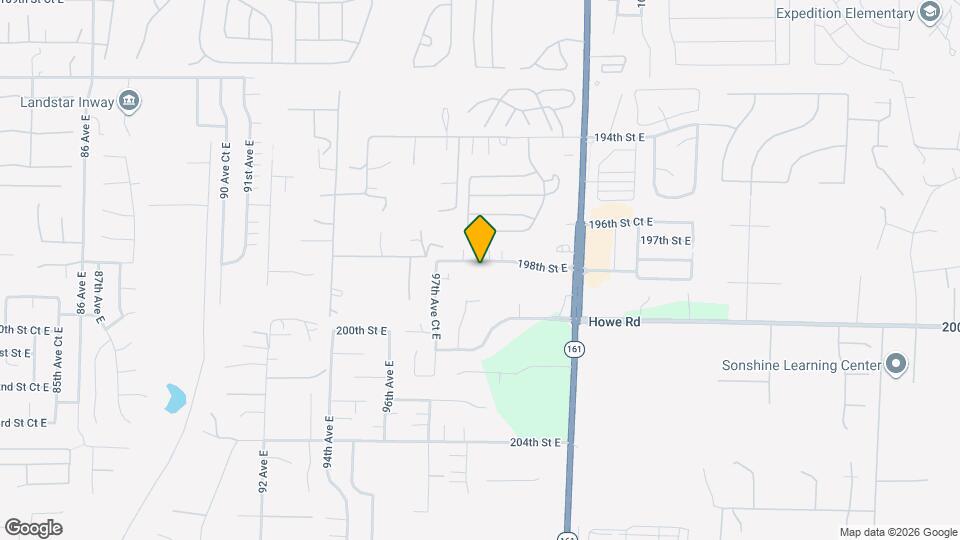 9818 198th St E Map and Location Details