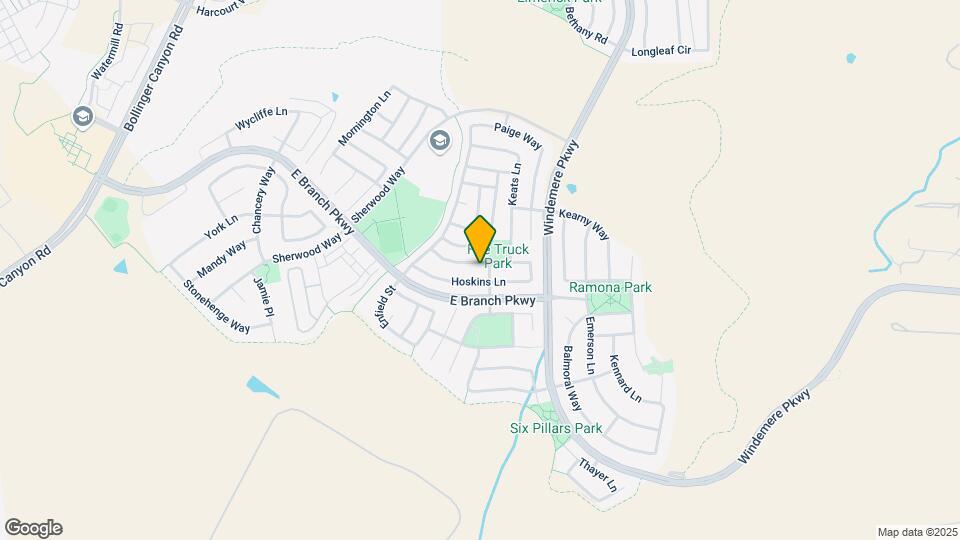 1286 Halifax Way Map and Location Details