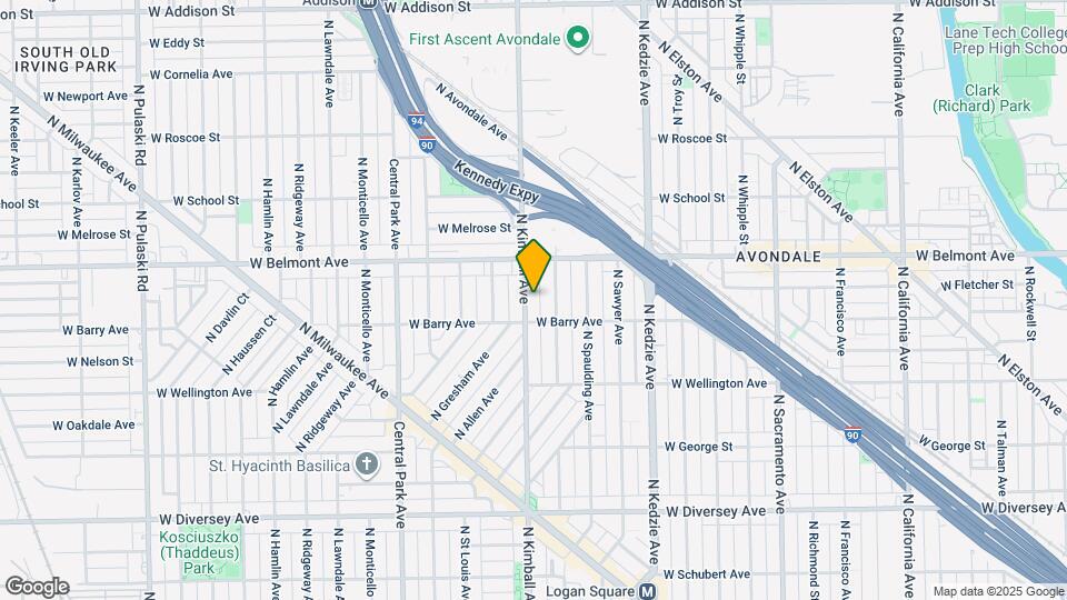 3121 N Kimball Ave Map and Location Details