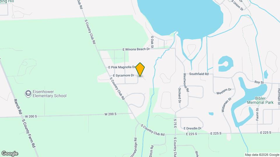 1728 S Blue Spruce Rd Map and Location Details