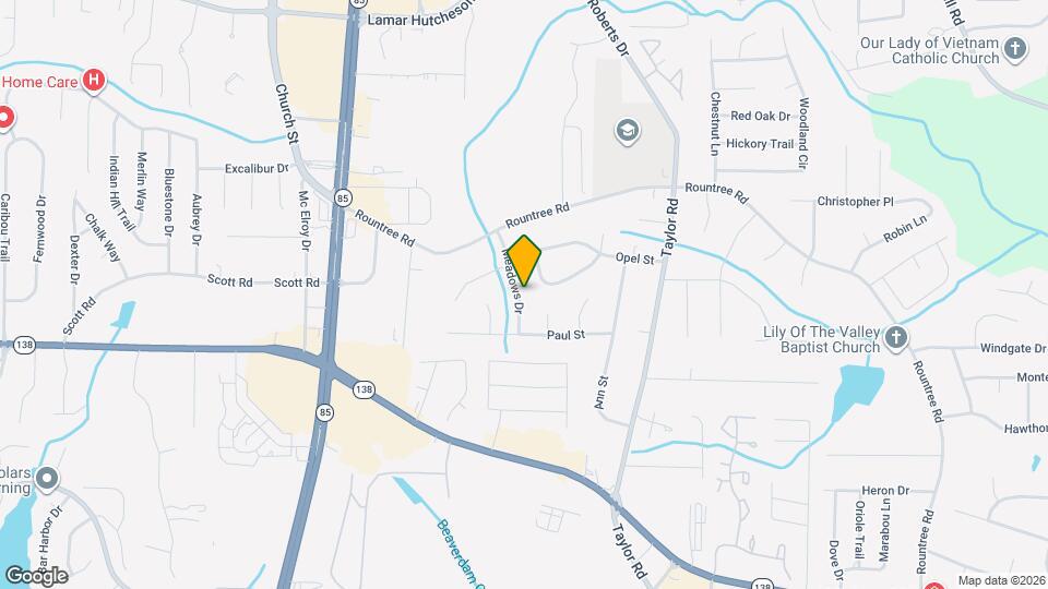 7432 Meadows Dr Map and Location Details