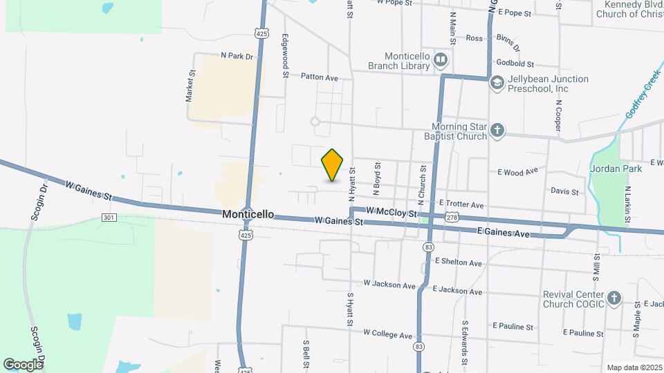 626 W Trotter St Map and Location Details