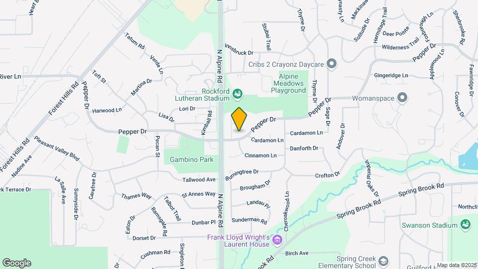 4576 Pepper Dr Map and Location Details