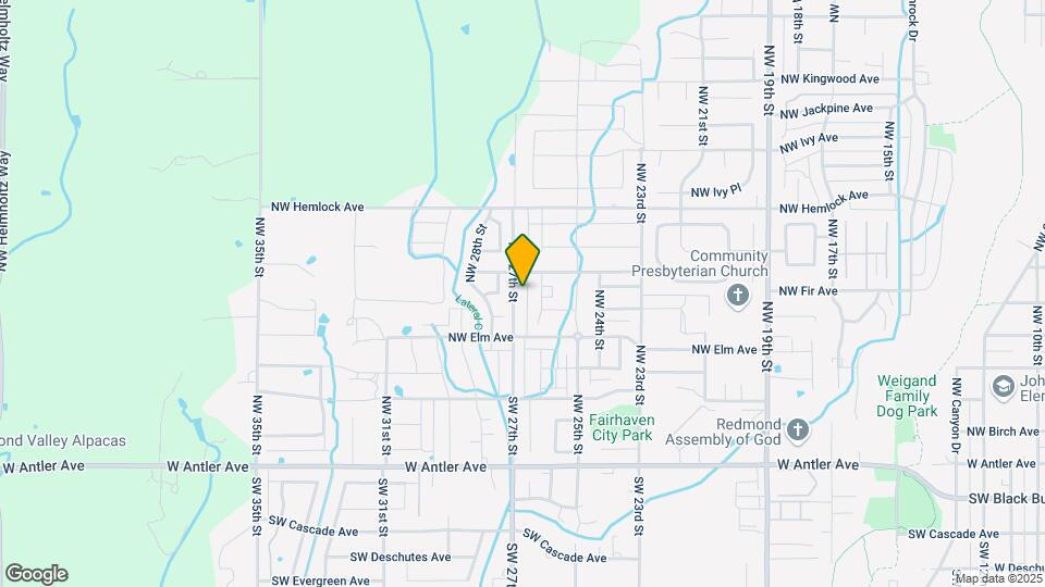 654 NW 27th St Map and Location Details
