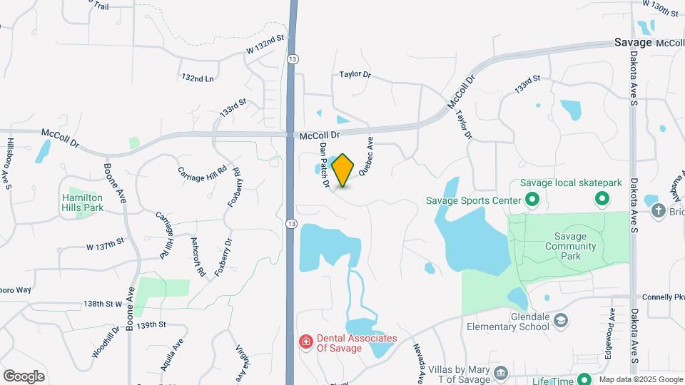 13548 Dan Patch Dr Map and Location Details