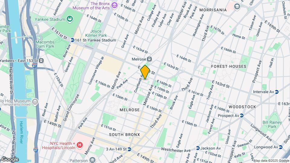 369 E 159th St Mapa y Detalles de la Ubicación