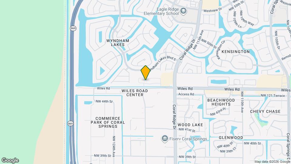 11967 NW 46th St Map and Location Details