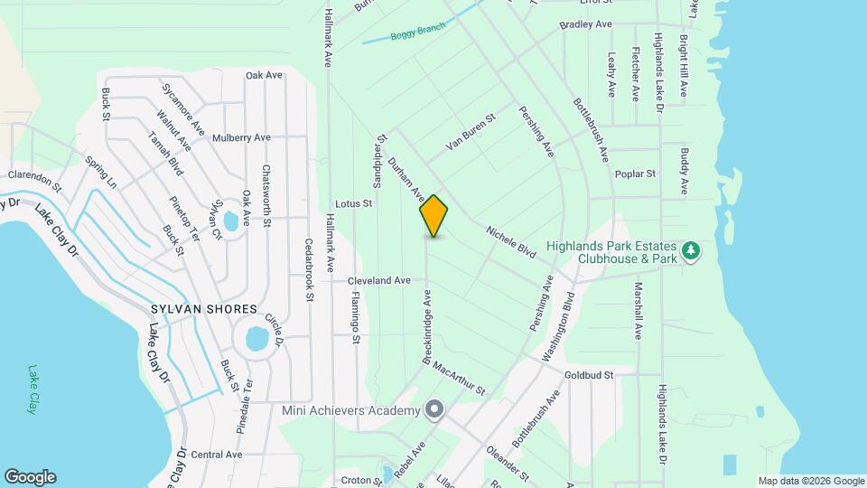 1093 Breckinridge Ave Map and Location Details