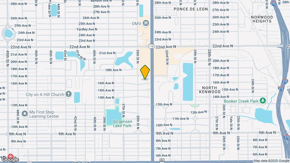 3451 16th Ave N Map and Location Details