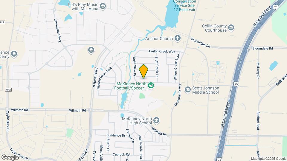 2540 Brinlee Branch Ln Map and Location Details