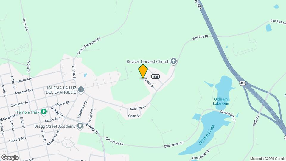 217 Grove St Map and Location Details