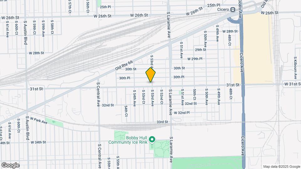5302 W 31st St Map and Location Details
