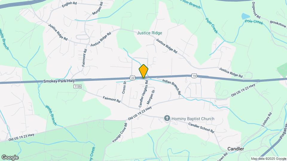 89 Candler Heights Rd Map and Location Details