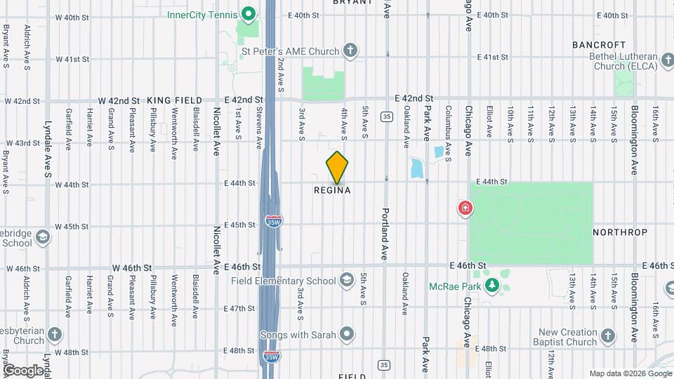 4408 4th Ave S Mapa y Detalles de la Ubicación
