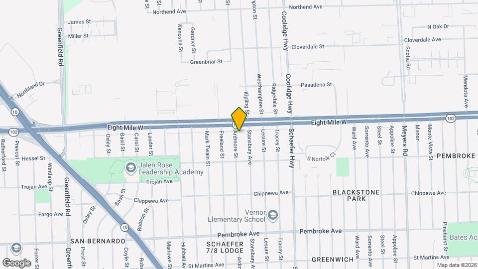 20522 Ardmore St Map and Location Details