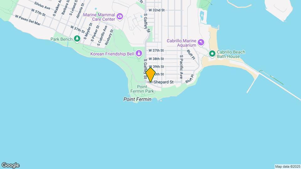 740 W Paseo Del Mar Map and Location Details