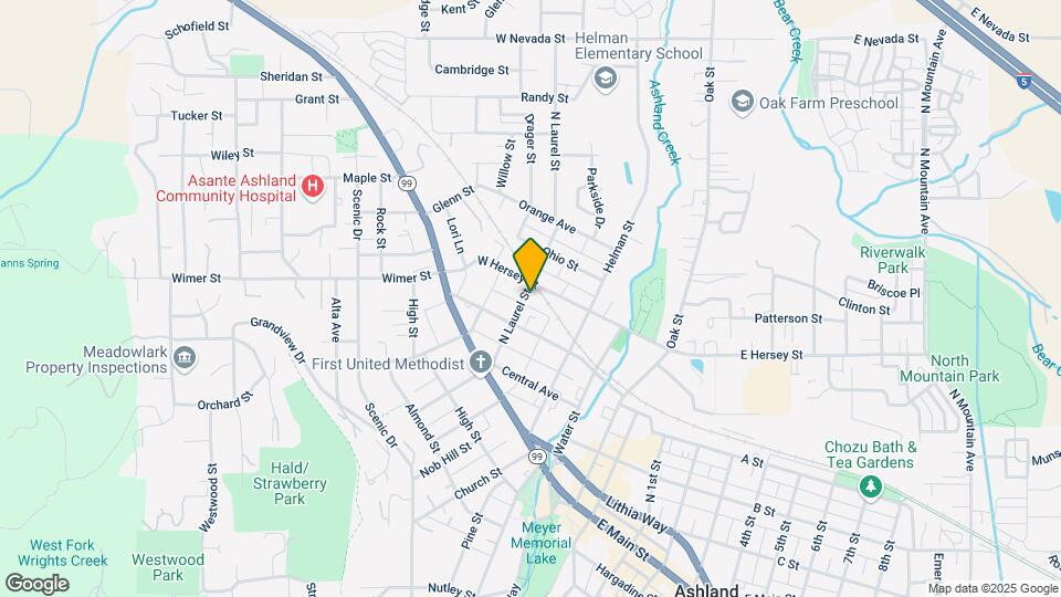 270 N Laurel St Map and Location Details