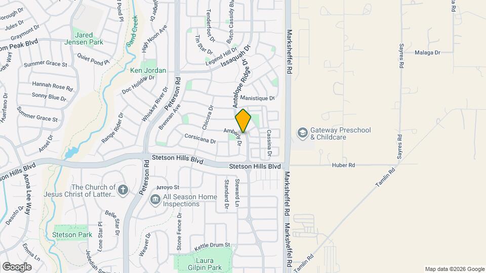 7492 Amberly Dr Map and Location Details