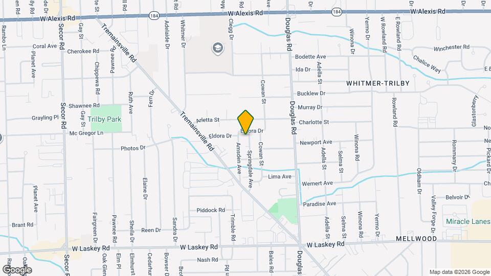 5345 Springdale Ave Map and Location Details