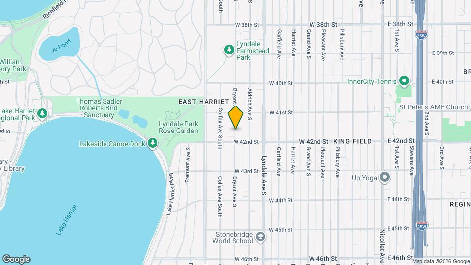 4139 Bryant Ave S, Unit 1 Map and Location Details