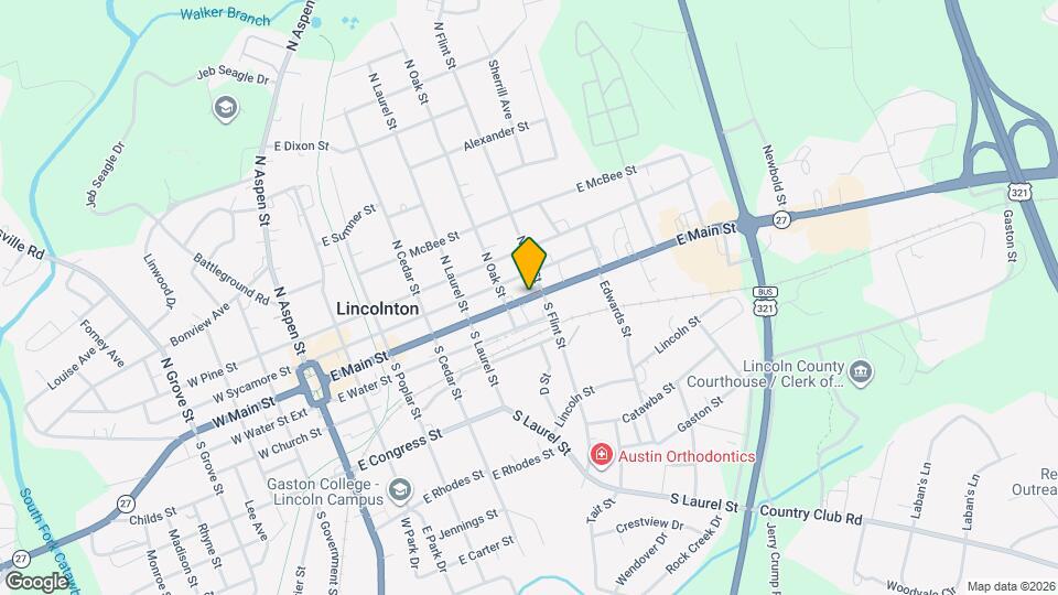 619 E Main St Map and Location Details